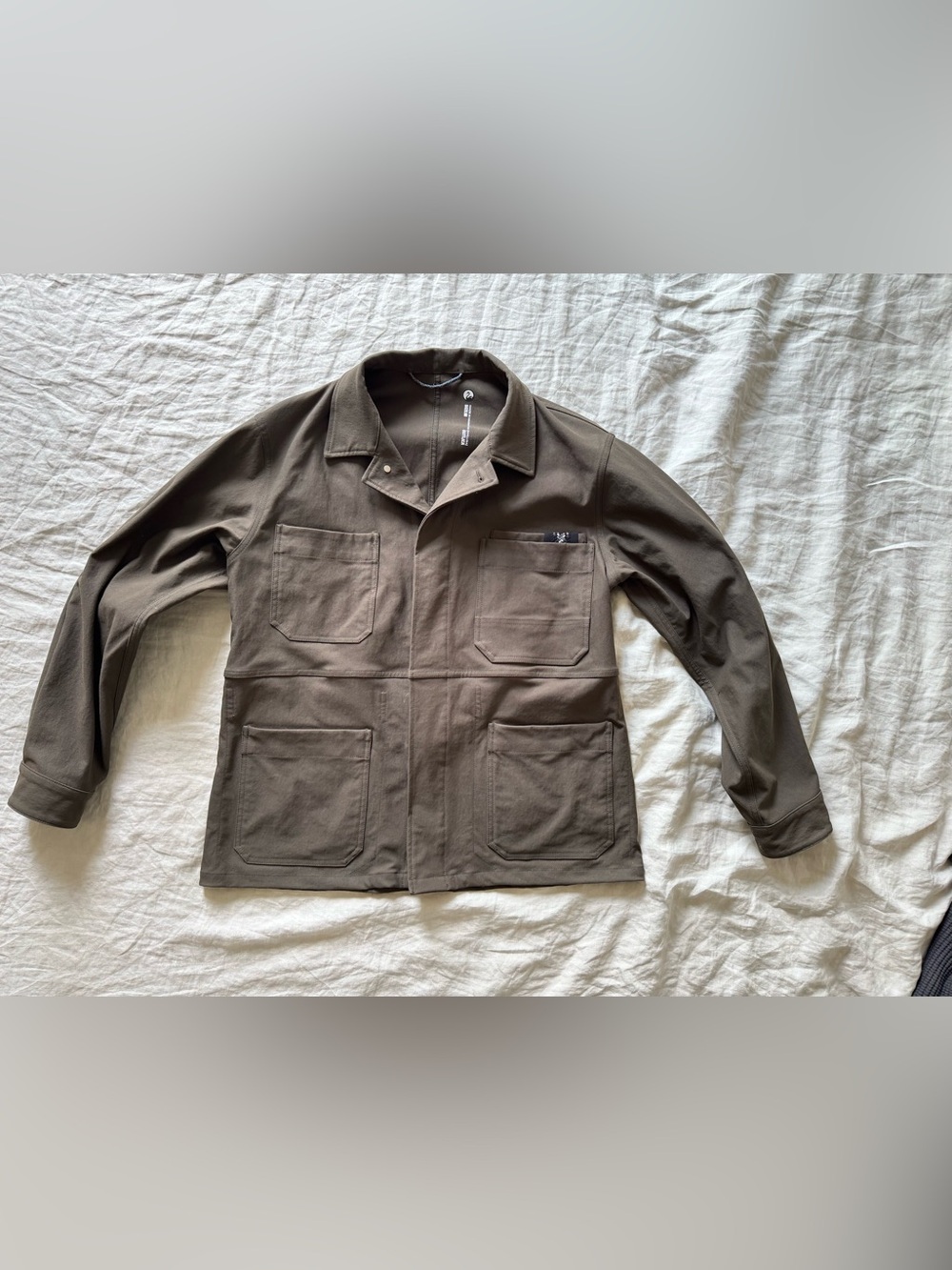 Outlier Bombtwill Jobjacket - Dark Olive - M